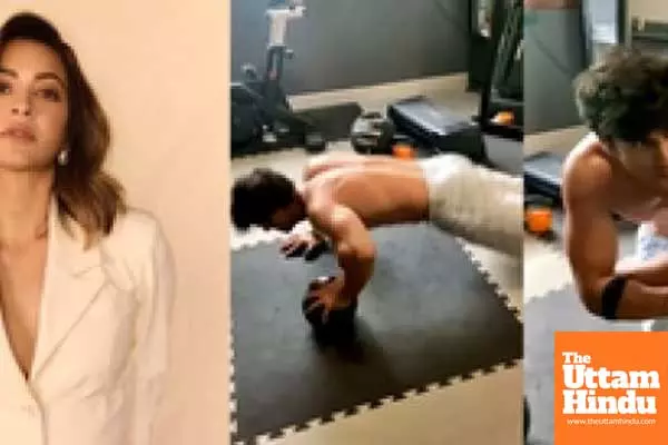 Kriti Kharbanda’s reacts to hubby Pulkit Samrat’s workout