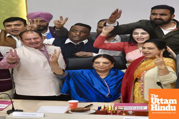 Chandigarh: BJP candidate Harpreet Kaur Babla elected as the new Mayor of Chandigarh