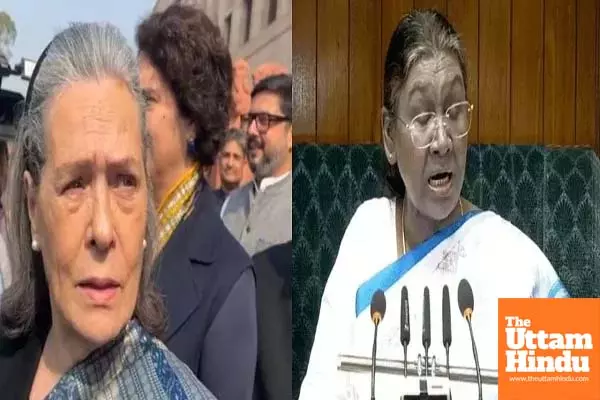 Sonia Gandhi Calls President Murmu ‘Poor Lady,’ Labels Speech Boring