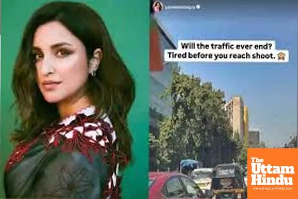 Parineeti Chopra expresses frustration over endless traffic before her shoot