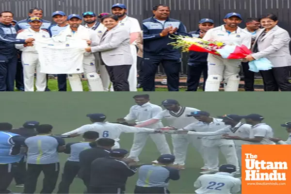 Ranji Trophy: Wriddhiman Saha receives guard of honour in his final First-Class match