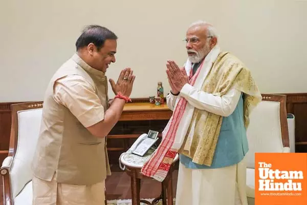 PM Modi, HM Shah extend birthday wishes to Assam CM Sarma