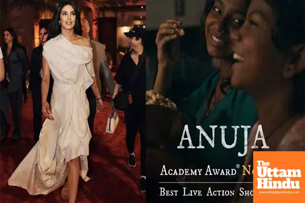 Priyanka Chopra announces digital premiere of Academy Award-nominated film ‘Anuja’