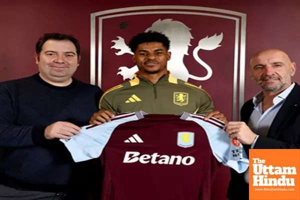 Aston Villa complete loan signing of Rashford from Man Utd