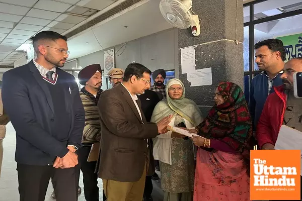 ACS conducts surprise visit to Ludhiana East Tehsil, checks CCTVs