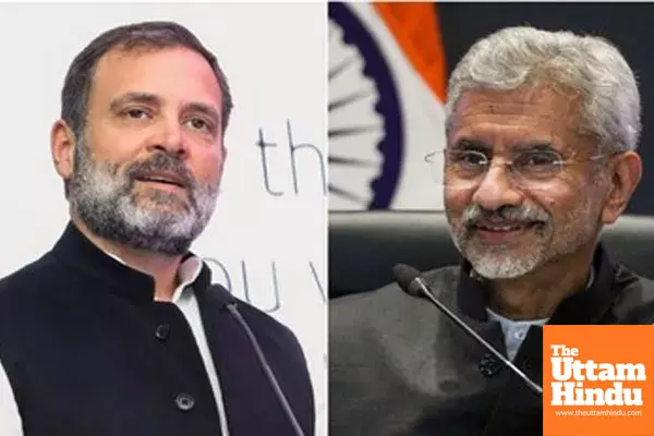 ‘Rahul Gandhi is Lying About My US Visit,’ Jaishankar Slams Congress Leader’s Statement