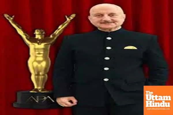 Anupam Kher announces International Actor Prepares Awards as his institute completes 20 years