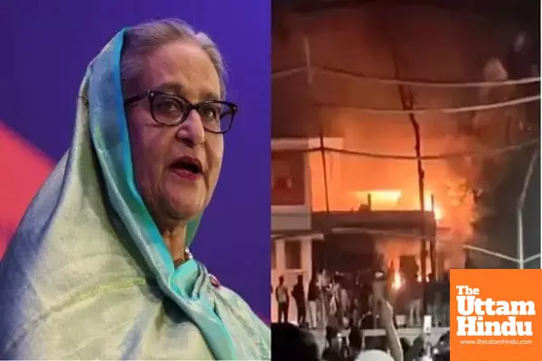 Bangladeshs Turbulent Times: Violence erupts after Sheikh Hasina’s address