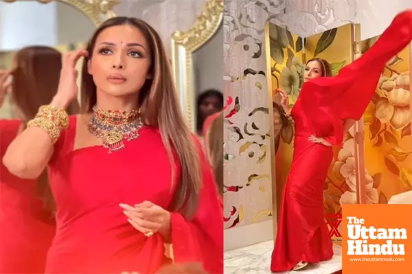 Malaika Arora discovers her love for sarees