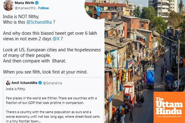 German woman unleashes fury on Mumbai Authors India jibe