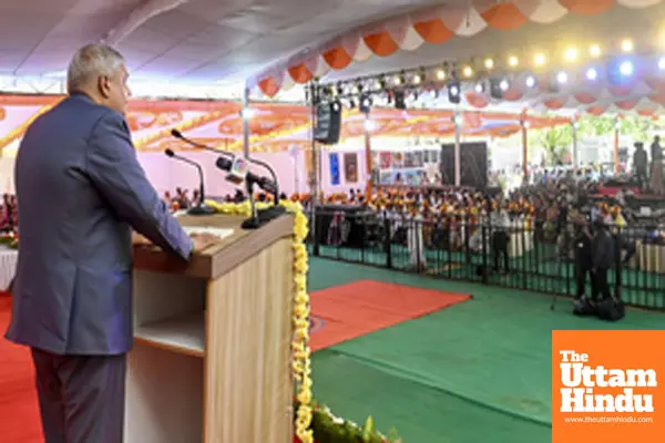 Vice-President Jagdeep Dhankhar inaugurates the 3rd edition of Karnataka Vaibhava Literature & Cultural Festival