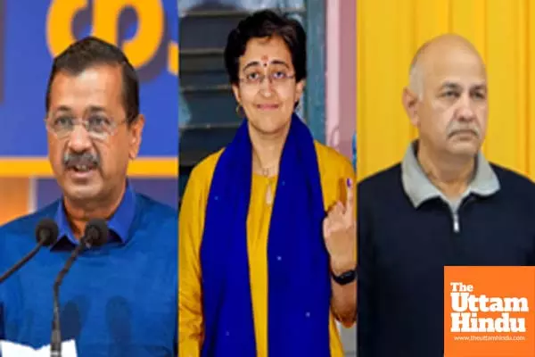 Delhi polls results: Early trends show Kejriwal leading, CM Atishi, Sisodia trailing