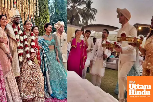 Nick Jonas soaks up Indian tradition at brother-in-law Siddharth Chopra’s wedding