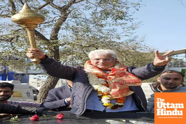 BJP candidate Kailash Gahlot celebrates victory