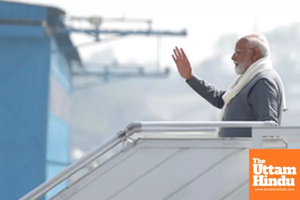 PM Narendra Modi departs for France