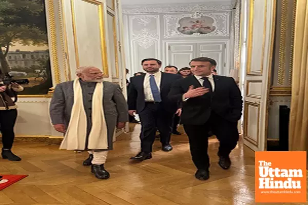 Macrons Paris soiree brings together PM Modi, US V-P Vance