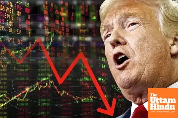 Stock market crashes due to fear of trade war, investors lose Rs 10 lakh crore