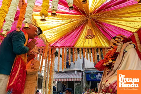 AAP leader Manish Sisodia during Sant Shiromani Ravidas Jayanti celebrations