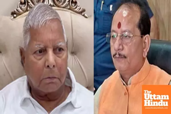 Lalu Prasad says wont let BJP form govt in Bihar, Deputy CM Sinha hits back