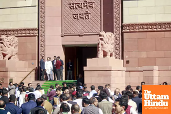 MPs At The Parliament House During The Budget Session