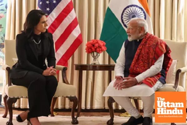 PM Modi meets Tulsi Gabbard, calls her strong votary of India-US friendship