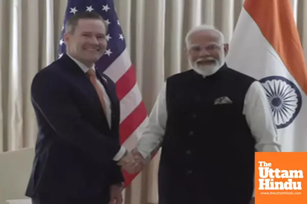 US NSA Waltz calls on PM Modi in Washington