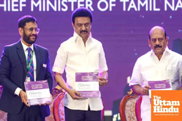 Tamil Nadu Chief Minister MK Stalin attends the inaugural ceremony of the 17th edition of FAIRPRO 2025