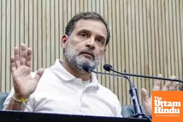 LoP Rahul Gandhi criticises govt over CEC appointment, submits dissent note (Ld)