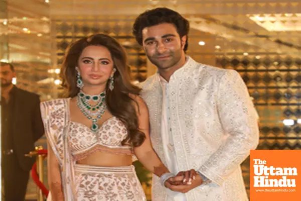 Mehndi ceremony of Actor Aadar Jain and wellness entrepreneur Alekha Advani