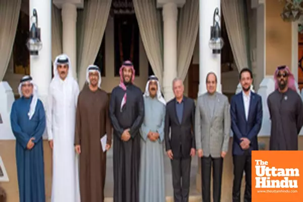 Arab leaders meet in Saudi Arabia to discuss Palestinian issue, Gaza developments