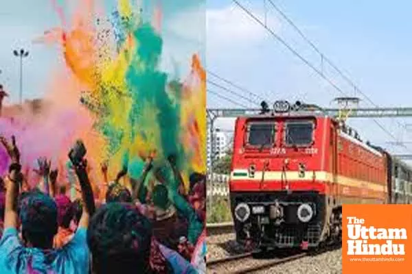 Railways Holi Gift: Special Trains for Festive Travelers