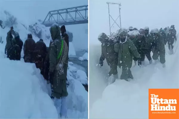 Avalanche in Chamoli: 55 Workers Trapped, 4 Dead, Search for Missing Continues