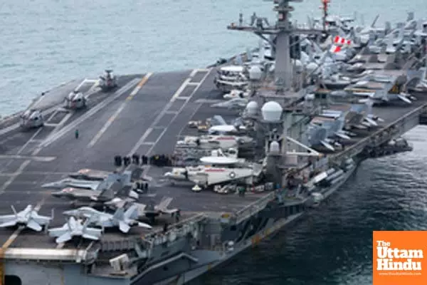 North Korea warns of renewing records in strategic deterrence over US aircraft carriers entry to South