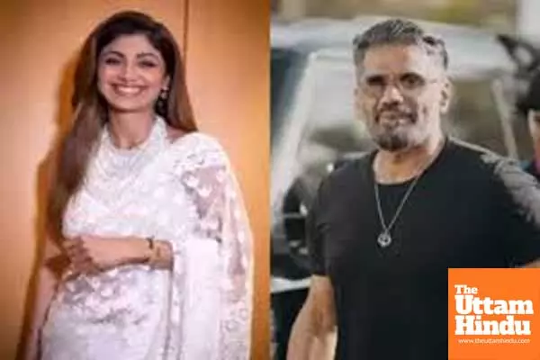 Shilpa Shetty recreates Suniel Shetty’s iconic dialogue ‘Main tumhe bhool jaaun’ from ‘Dhadkan’