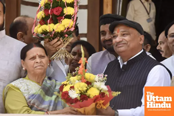 RJD leader Rabri Devi Welcomes Sunil Kumar Singh’s Reinstatement.