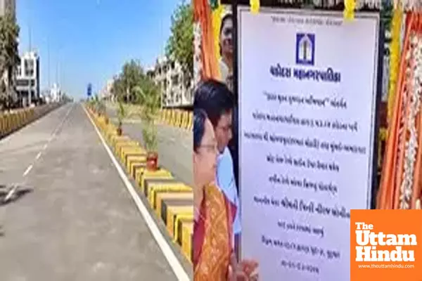 Gujarat: Manjalpur-Khiskoli overbridge inaugurated in Vadodara after five years