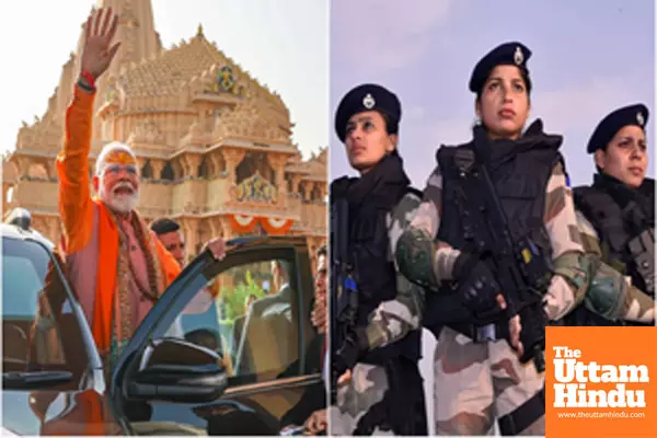 Historic Step on International Womens Day: Women Police Personnel to Handle PM Modi’s Security in Gujarat