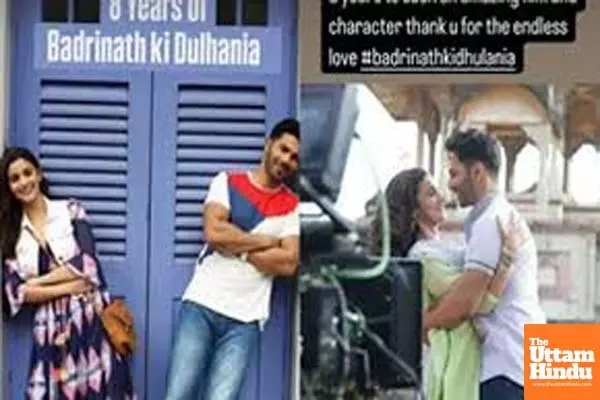 Varun Dhawan celebrates 8 years of ‘amazing’ ‘Badrinath Ki Dulhania’