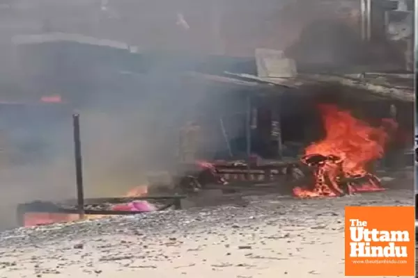 Explosive Tragedy! Fire in Jharkhand Market Kills Two Children, Three Others