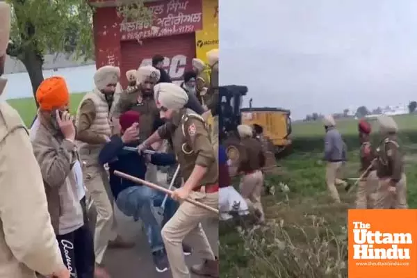 Farmers-Police Clash in Gurdaspur, Punjab; 8 Farmers Injured in Lathicharge