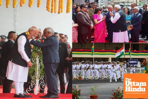 PM Modi attends National Day celebrations in Mauritius, hails deep-rooted ties between both countries